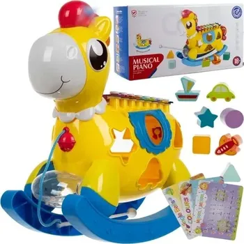 Obraz Interaktivní Koník Třídič Tvarů Činely Světlo Zvuk