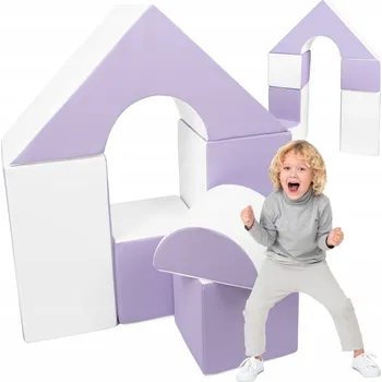 ostatní stavebnice VELINDA POLSKÝ ZÁMEK 6CZ VELKÉ STAVEBNICE PĚNOVÁ HERNA JESLIČKA MATEŘSKÁ ŠKOLKA