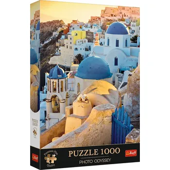 Puzzle PUZZLE 1000 dílků MĚSTEČKO OIA, SANTORINI TREFL