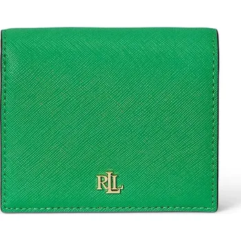 Kožená peněženka Lauren Ralph Lauren 432962112 zelená 76X, vel. ONE SIZE