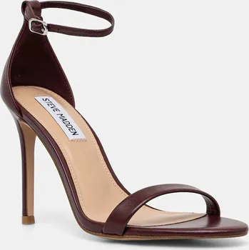 Dámské sandále Kožené sandály Steve Madden Tecy 11002956.CL4 burgundské 93X, EUR 41