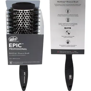 kartáč na vlasy Wet Brush EPIC Multigrip Round Brush L kartáč na vlasy Black
