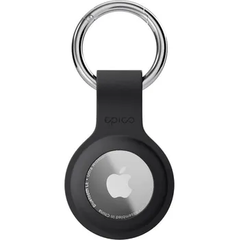 Pouzdro na mobilní telefon Epico silikonové pouzdro s plnou zadní stranou pro AirTag černé Černá