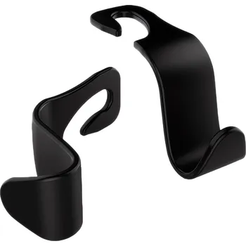 Věšák Verk 10091 Univerzální věšák do auta černý 2 ks