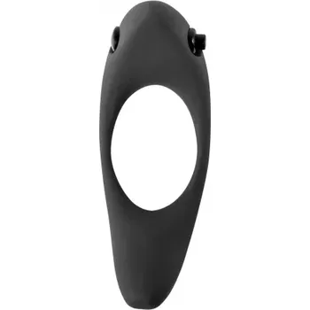 Vibrační erekční kroužek Pure Passion Lunar Black (Pure Passion Lunar Black – vibrační kroužek pro silnější a delší potěšení)