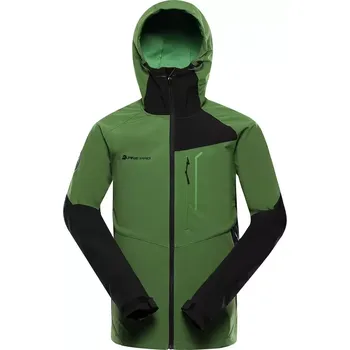 Pánská bunda Pánská softshellová bunda ALPINE PRO ESPRIT MJCD622 ZELENÁ L