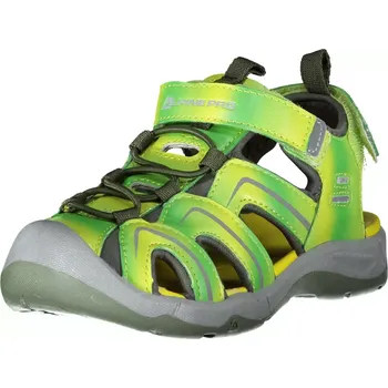 Chlapecká obuv Dětské sandále ALPINE PRO ANGUSO KBTT279 ZELENÁ 31