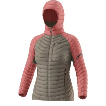 Dámská bunda Dámská bunda Dynafit RADICAL DOWN RDS HOODED JACKET - světle hnědá S