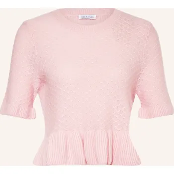 Dámský svetr Mrs & Hugs Dámské Úpletové Tričko S Kašmírem, růžová, 38