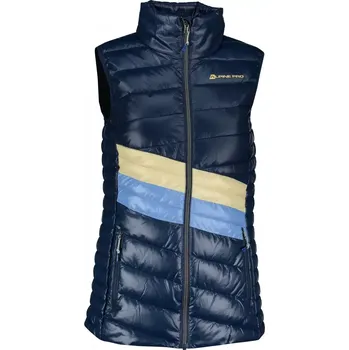 Dámská vesta Dámská vesta ALPINE PRO QUANNA 2 LVEP062 TMAVĚ MODRÁ M