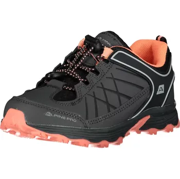 Dívčí obuv Dětské boty ALPINE PRO NAO KBTT282 TMAVĚ ŠEDÁ 28