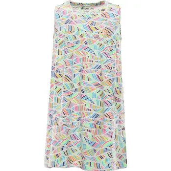 Dívčí oblečení Dětské šaty ALPINE PRO DARESO KSKA123 BÍLÁ 104-110