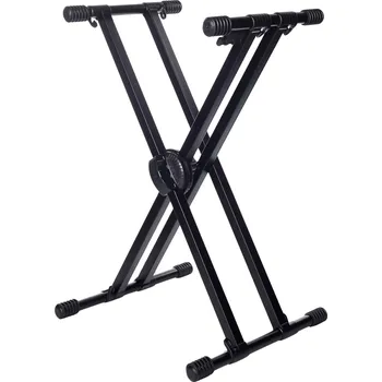 Klávesový stojan Bespeco KS22 Skládací klávesový stojan Black (Jako nové)