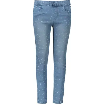 Dětské džíny ALPINE PRO ALFO KPAT220 SVĚTLE MODRÁ 92-98