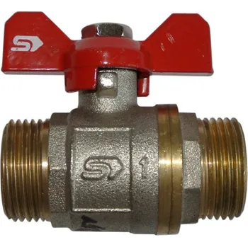 Ventil Kulový ventil MM 1/2" voda motýl SLOVARM, KE-250 1-2 (400061)