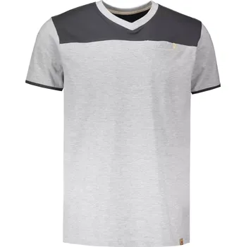 Pánské oblečení Pánské tričko s krátkým rukávem ALPINE PRO CLEMENT MTSN375 ŠEDÁ S