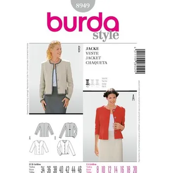 Nit Tištěný střih dámské sako