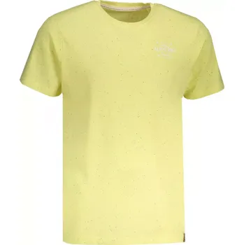 Pánské oblečení Pánské tričko s krátkým rukávem ALPINE PRO ALBERT MTSN374 ŽLUTÁ S
