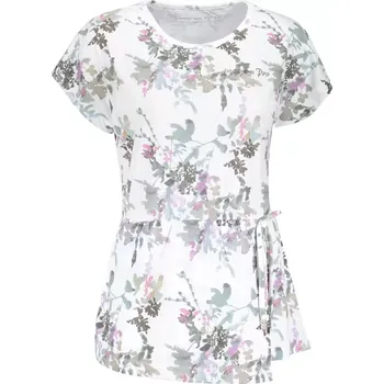 Dámské oblečení Dámské triko s krátkým rukávem ALPINE PRO KEMRA LTSN489 BÍLÁ XS