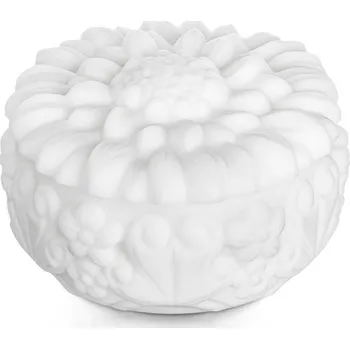 Dóza na potraviny Bohemia Crystal Dóza s víčkem Slunečnice - Opál