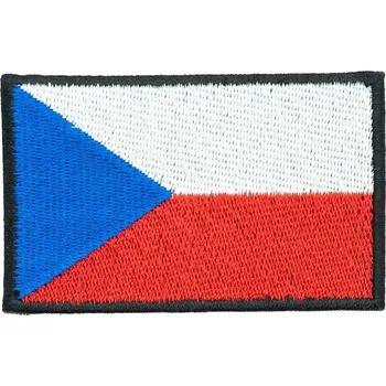 Vlajka Nášivka - vlajka ČR - 7 x 5 cm - na našití