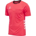 HUMMEL REFEREE CHEVRON JERSEY S/S Barva: Růžová, Velikost: XL