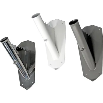 Vlajka Samostatný fasádní držák - Šedá RAL 9007