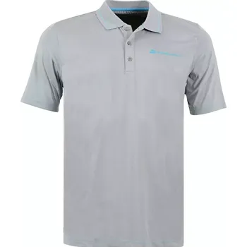 Pánské oblečení Pánské triko s límečkem ALPINE PRO ISTAS SVĚTLE ŠEDÁ XS