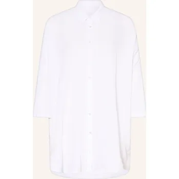 Dámská halenka 120%Lino Dámská Lněná Košile S 3/4 Rukávy, bílá, 42