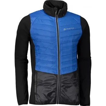 Pánská mikina Pánská sportovní mikina ALPINE PRO KHALL 3 MSWP195 MODRÁ S