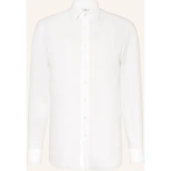 Pánská košile Etro Pánská Lněná Košile Regular Fit, bílá, 43