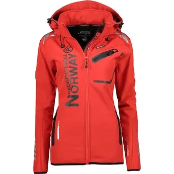 Dámská softshellová bunda GEOGRAPHICAL NORWAY softshellová bunda dámská REINE LADY L červená