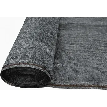 zahradní zástěna GTEX Stínící tkanina na plot – rašlový úplet 90 %, 110 g/m², výška 125 cm, metráž, antracit