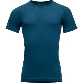 Pánská móda Triko Devold Lauparen Merino 190 Base Tee flood