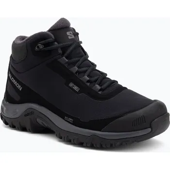 Dámská sportovní obuv Dámské trekingové boty Salomon Shelter WP black/asphalt/castlerock