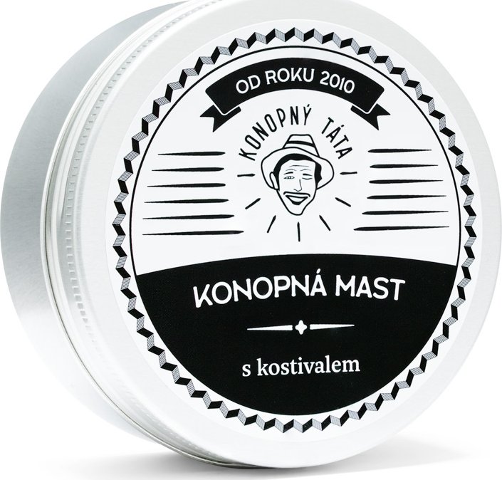 Konopná mast s kostivalem Velikost: Velká 200 ml