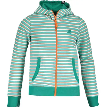 Chlapecké oblečení Dětská mikina ALPINE PRO ADNOCO KSWK053 ZELENÁ 92-98