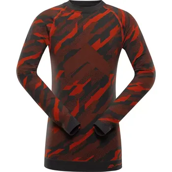 Dětské termoprádlo Dětské termotriko ALPINE PRO PADONO KUNY034 ČERVENÁ S