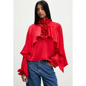 Dámská halenka Halenka Answear.LAB 9674.r.flk červená 33X, vel. M/L