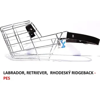 Náhubek pro psa Mr. Rozchov Náhubek kovový - Labrador, Retriever, Rhodeský ridgeback pes