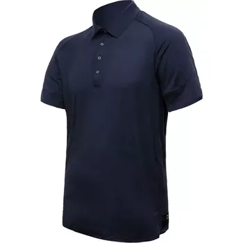 Pánské tričko Funkční tričko Sensor MERINO ACTIVE polo deep blue S