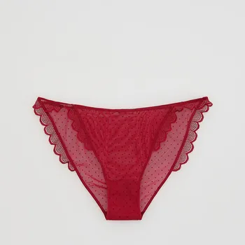 Kalhotky Reserved - Síťované kalhotky - červená - 459EZ-33X - 459EZ-33X-L