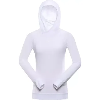 Dámská mikina Dámská mikina ALPINE PRO LIGHTA LSWA381 BÍLÁ XS