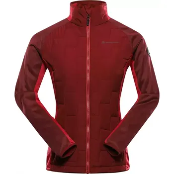 Dámská mikina Dámská mikina ALPINE PRO JORWA ČERVENÁ M-L