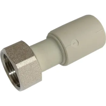 Vodovodní potrubí Přechodka plastová 20x3/4" s převlečnou maticí WAVIN EKOPLASTIK - SNAM02025X