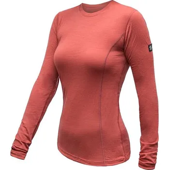 Dámské tričko SENSOR MERINO ACTIVE dámské triko dl.rukáv terracotta Velikost: L