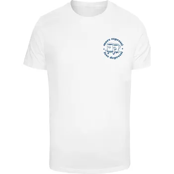 Pánské tričko More Espressi bílé Mister Tee bílá 2969027