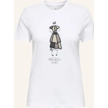 Dámské tričko Only Dámské Tričko, bílá, 42