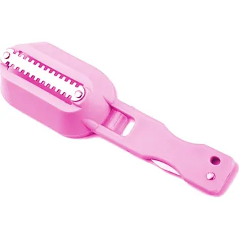 Kuchyňská škrabka Foxter 2583 Škrabka na rybí šupiny růžová