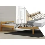 Masivní postel Naba 80 x 200 cm + matrace a rošt zdarma